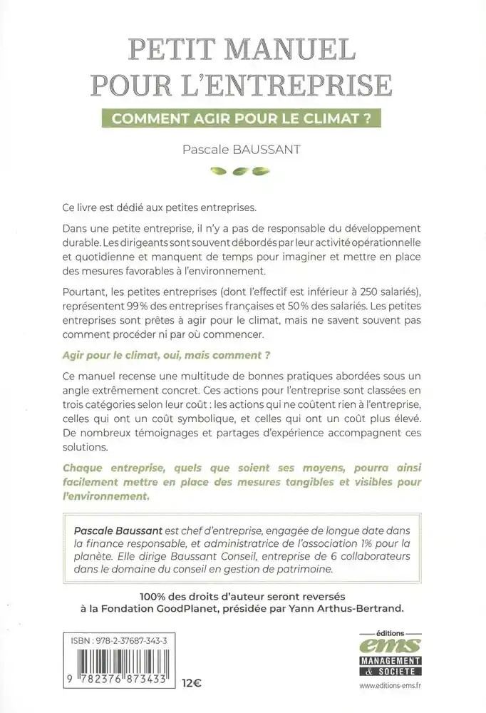 Petit manuel pour l'entreprise