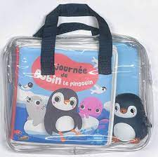 La journée de Robin le pingouin  - Avec 1 figurine en plastique