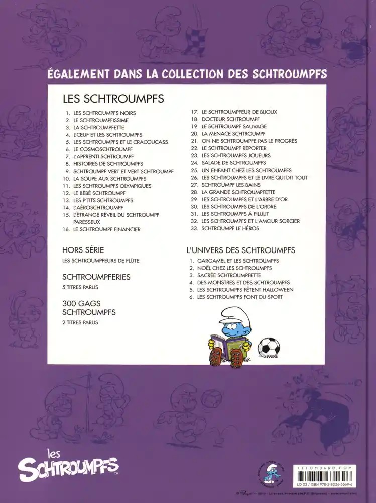 Les Schtroumpfs font du sport