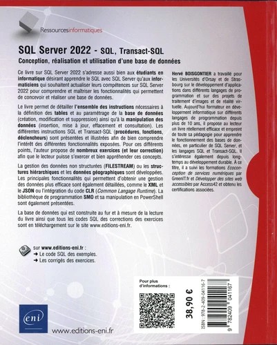 SQL Server 2022 : SQL, Transact-SQL