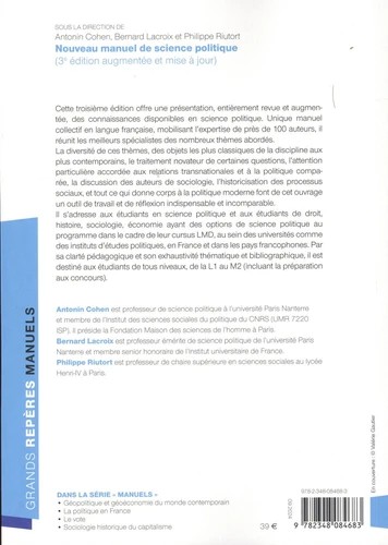 Nouveau manuel de science politique