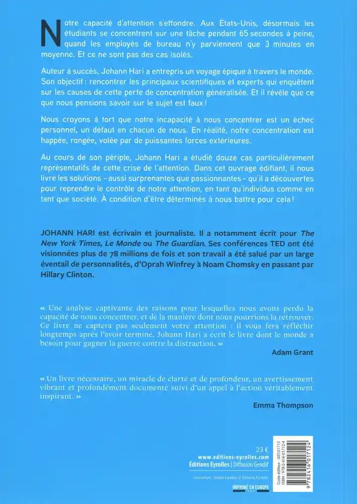 On vous vole votre attention !