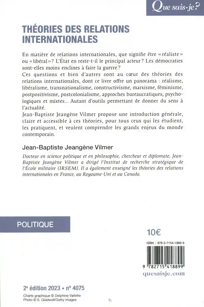 Théories des relations internationales