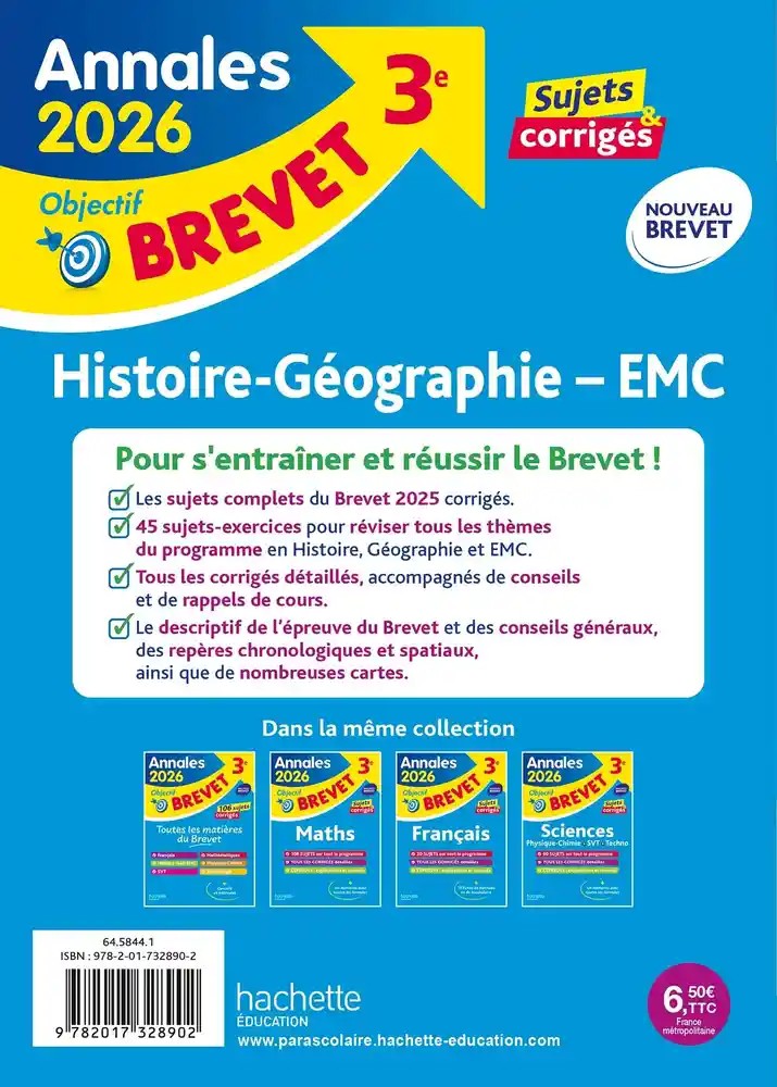 Histoire-Géographie, Enseignement moral et civique