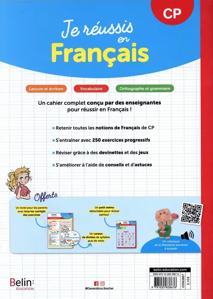 Je réussis en français CP