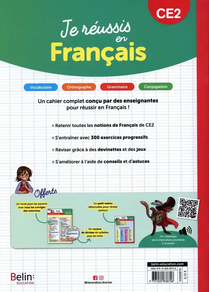 Je réussis en français CE2