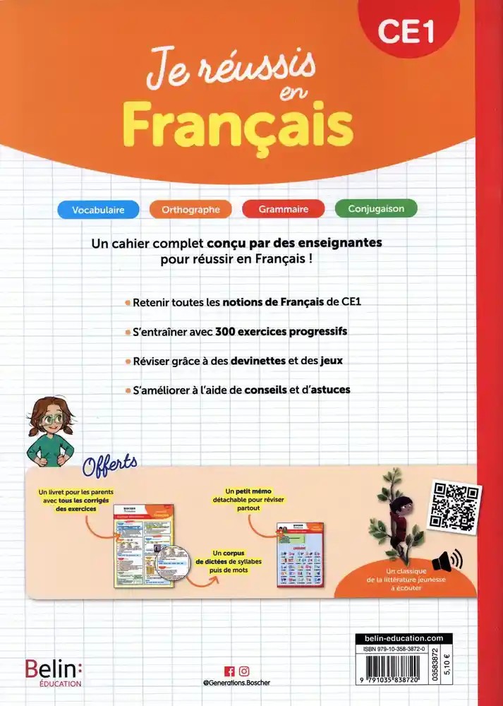 Je réussis en français CE1