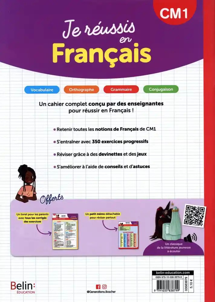 Je réussis en français CM1