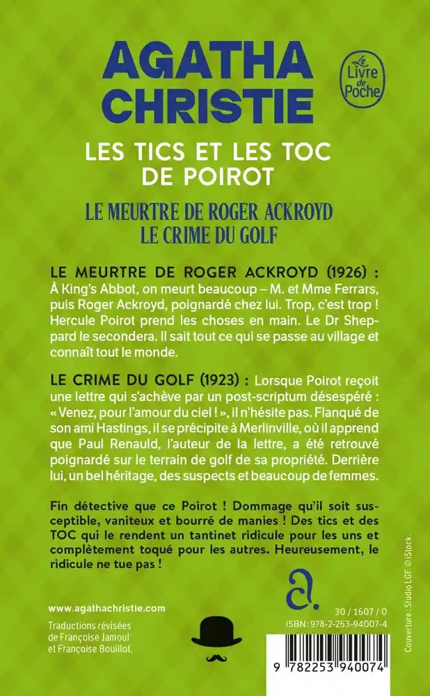 Les Tics et les Toc de Poirot
