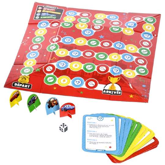 CARS - Boîte de Jeux - La Grande Course