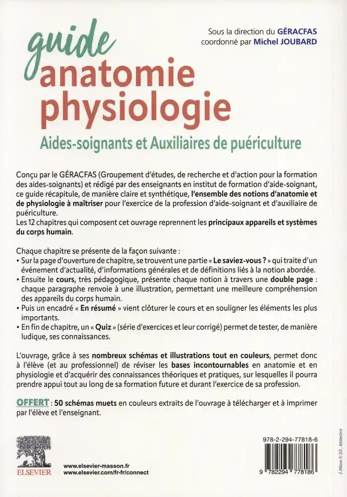 Guide anatomie et physiologie pour les AS et AP