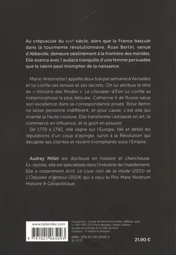 La couturière de Marie-Antoinette