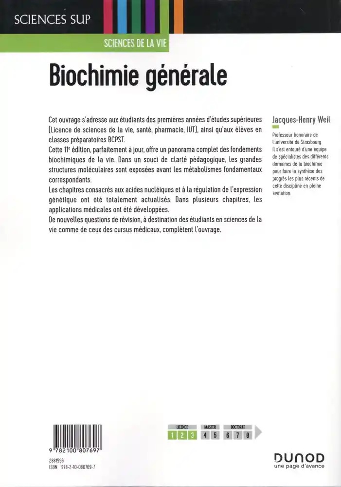Biochimie générale