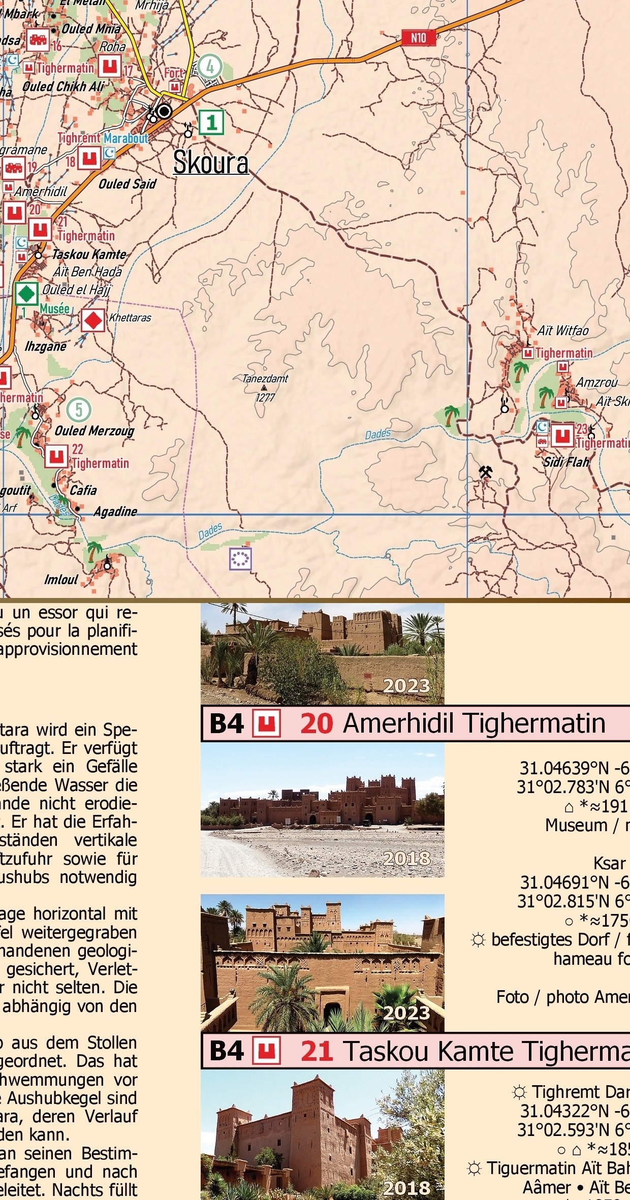 Carte Touristique N11: