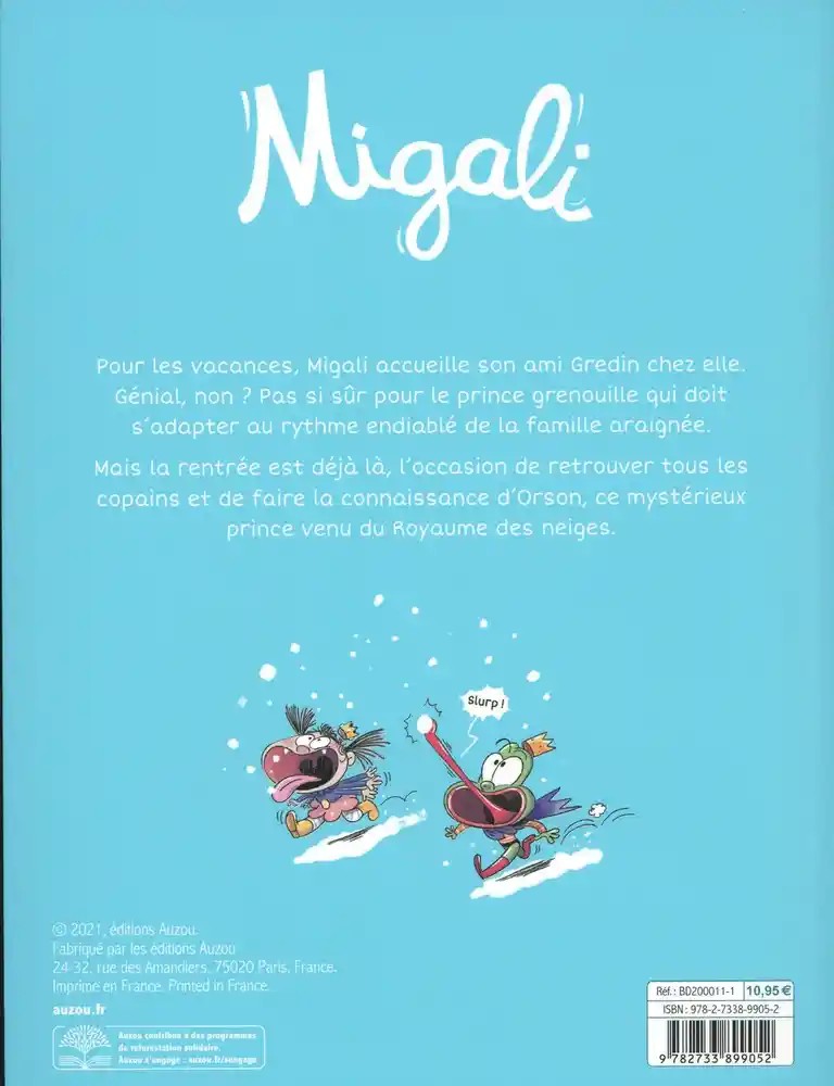 Une araignée au plafond !