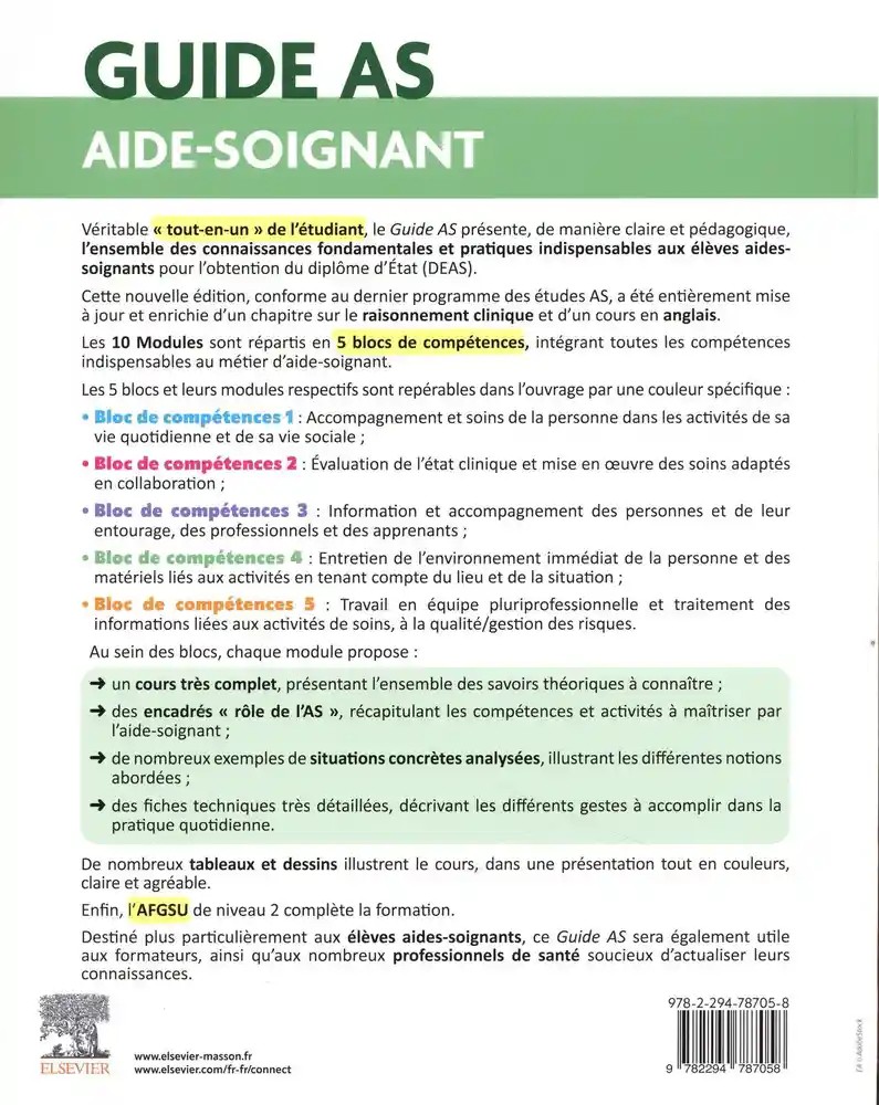 Guide AS Aide-soignant