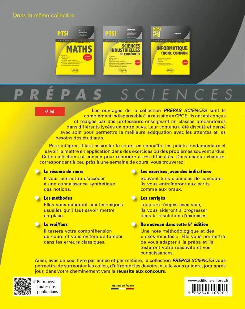 Physique-Chimie PTSI