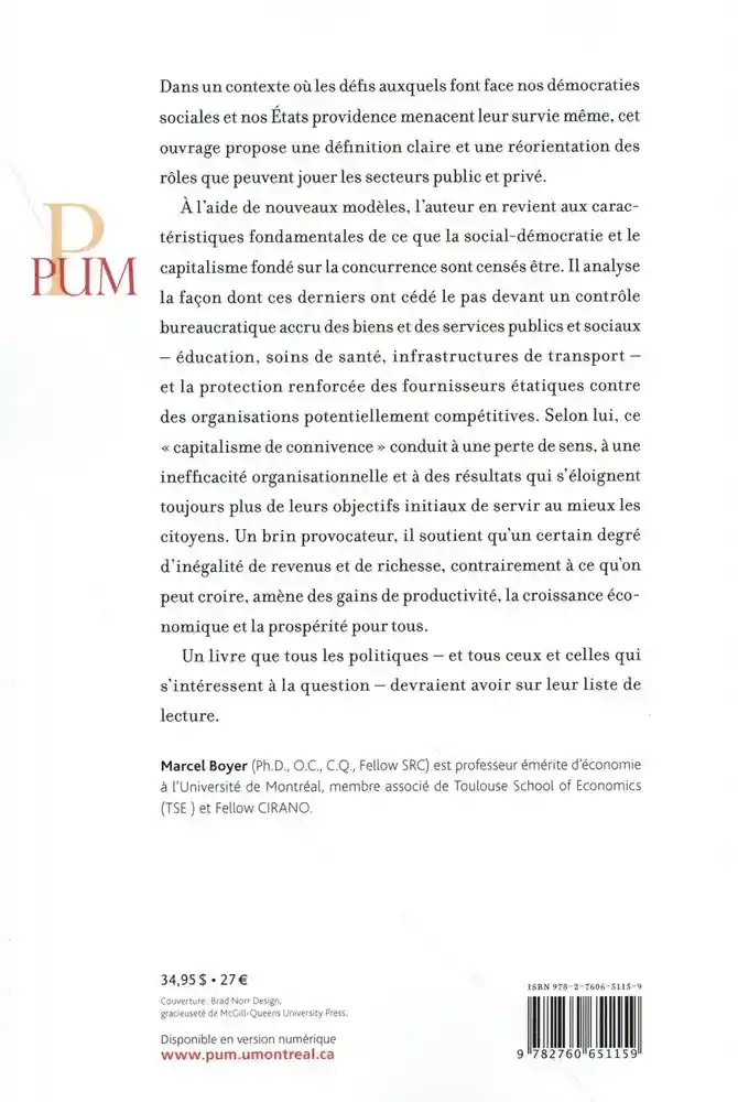 Manifeste pour une social-démocratie et un capitalisme de concurrence