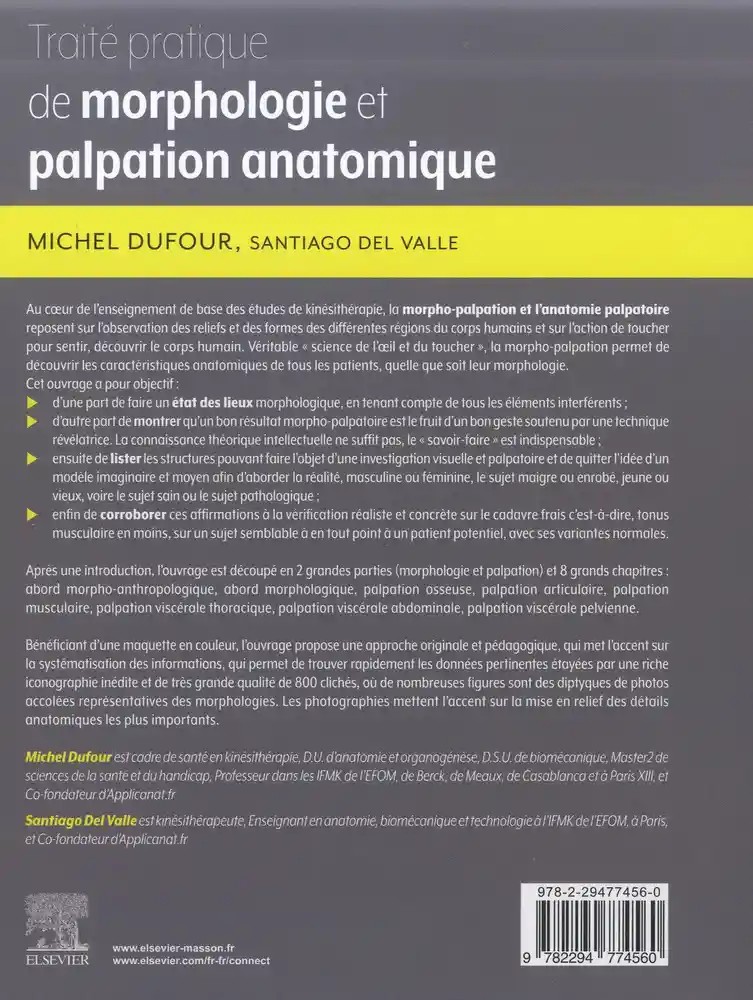 Traité pratique de morphologie et palpation anatomique