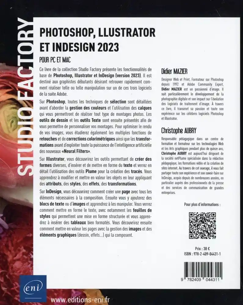 Photoshop, Illustrator et InDesign 2023
