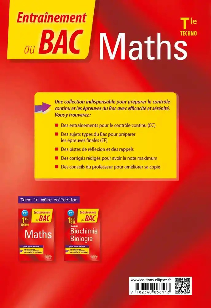 Mathématiques Tle technologique