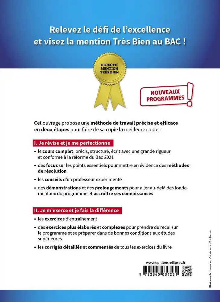 Mathématiques expertes Tle