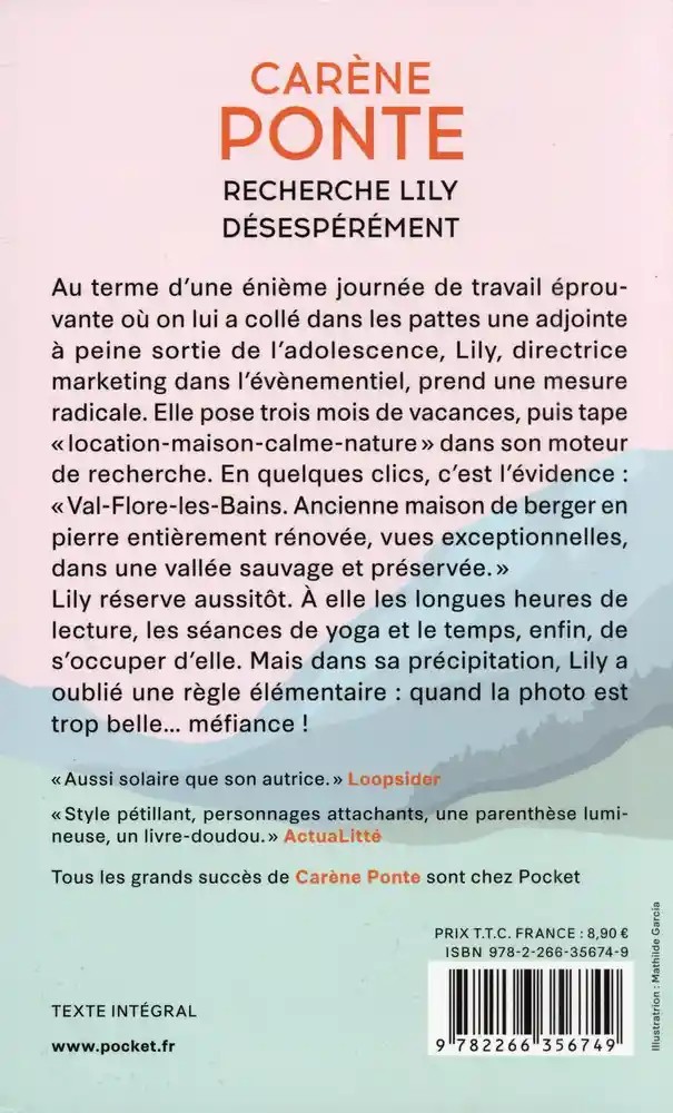 Recherche Lily désespérément
