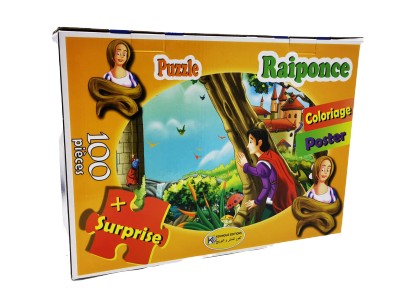 Puzzle Raiponce مربكة رابينزل 100 قطعة بازل
