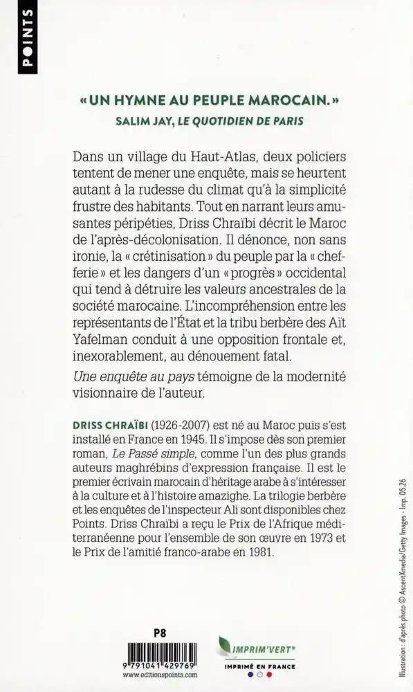 Une enquête au pays