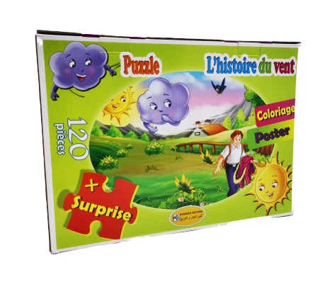 Puzzle L'histoire du vent مربكة حكايا الرياح 120 قطعة بازل