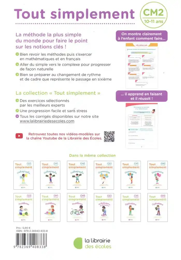 Je me prépare à la 6e. CM2