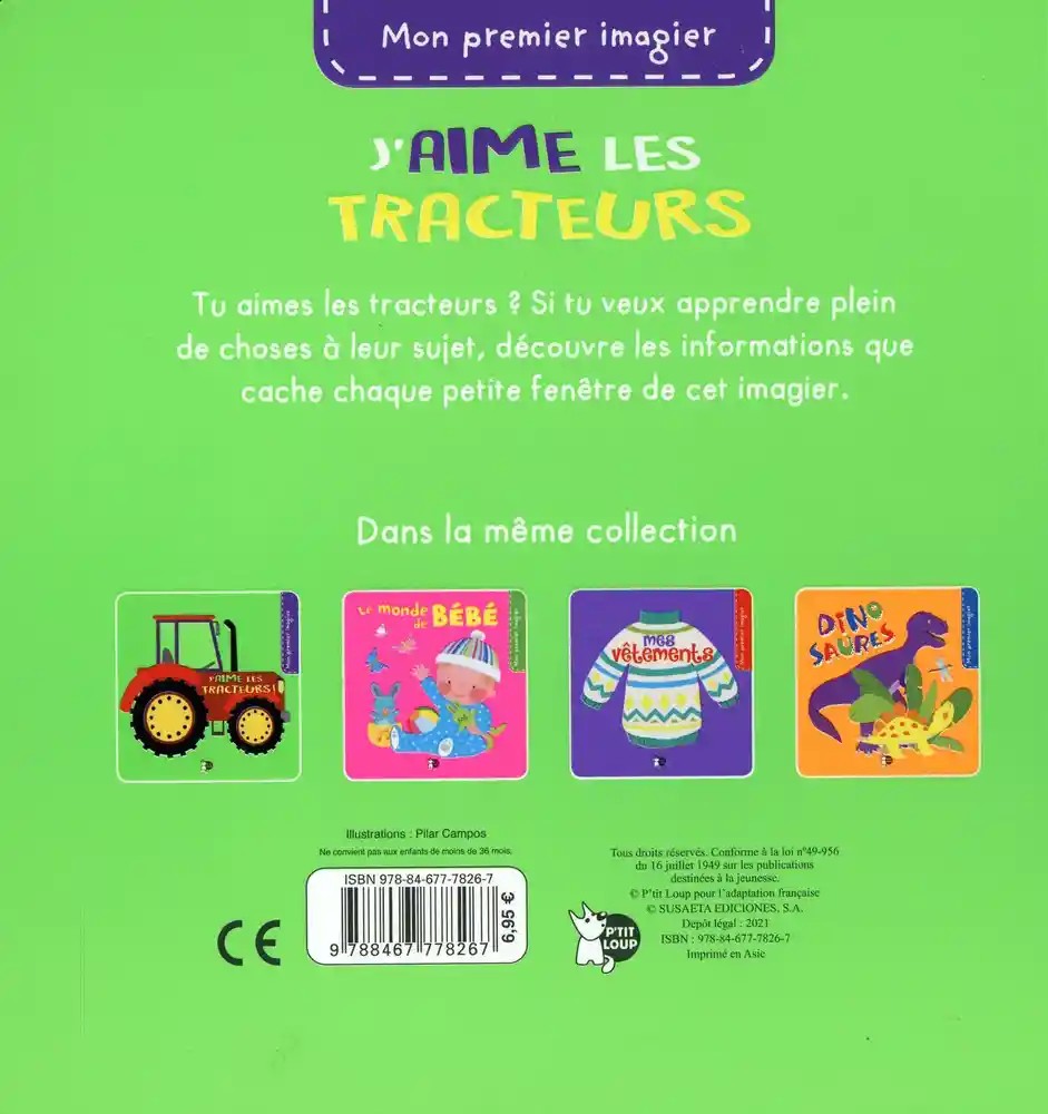 J'aime les tracteurs